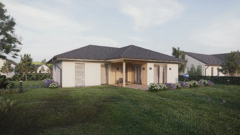 Řada bungalovů Concept